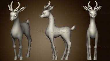 3D model Deer (STL)